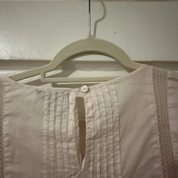 J.Crew Embroidered Cotton Blouse – Size 2 - Picture 10 of 16